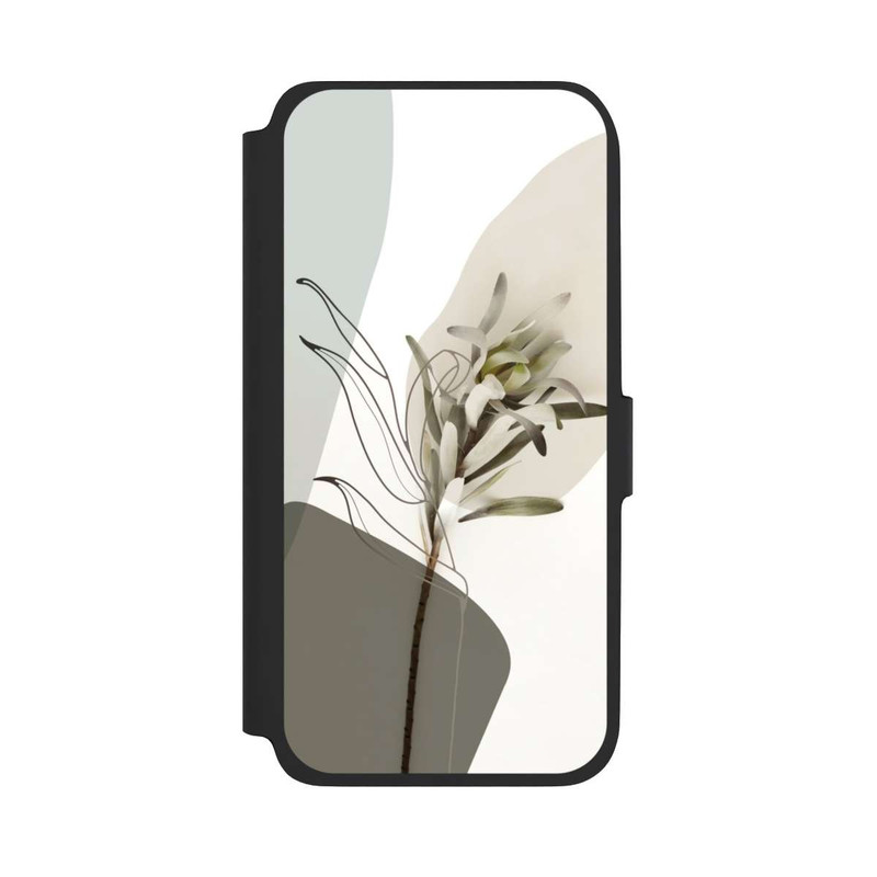 Galaxy A17 5G NIVOflip Boho Line Art Olivgrün
