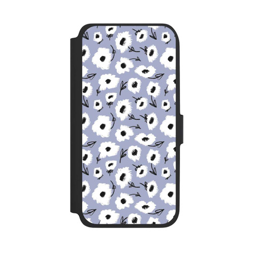 Samsung Galaxy A17 5G NIVOflip Pattern Fleurs Lilas