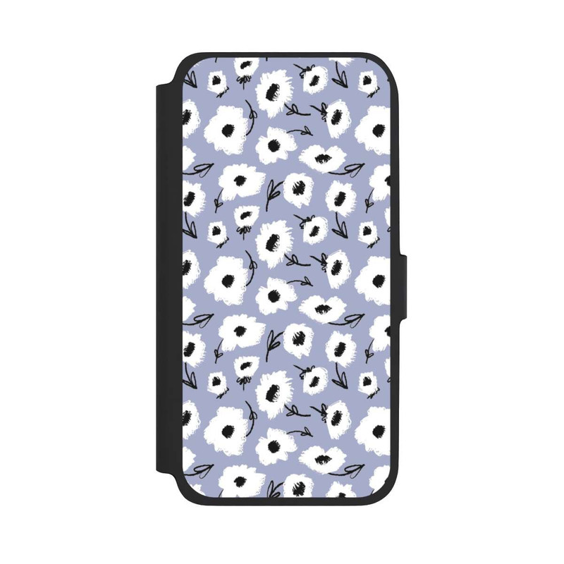 Galaxy A17 5G NIVOflip Pattern Fleurs Lilas