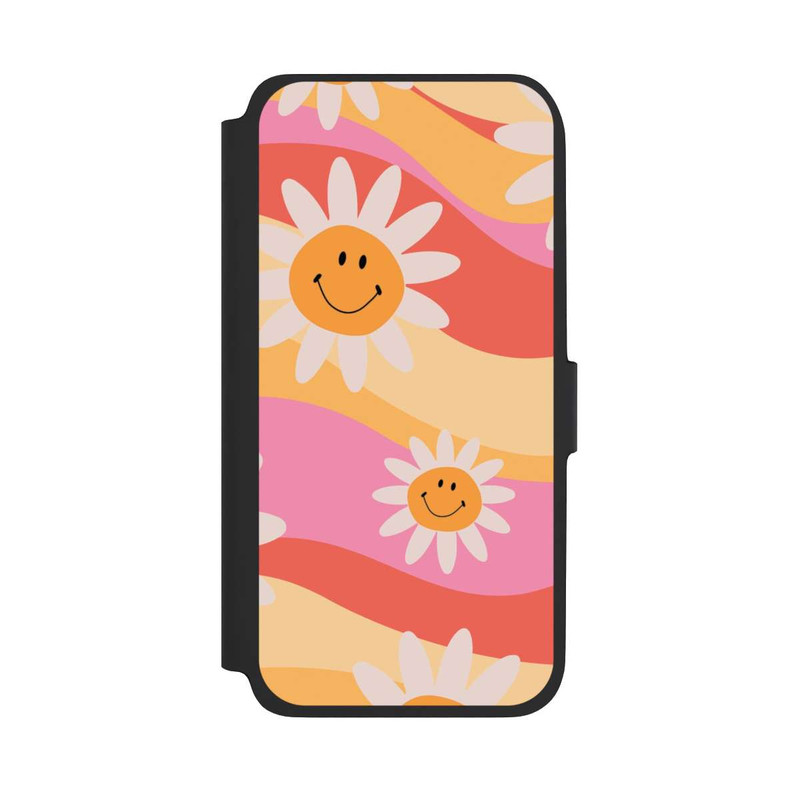 Galaxy A17 5G NIVOflip Retro Smiles Orange Colorful