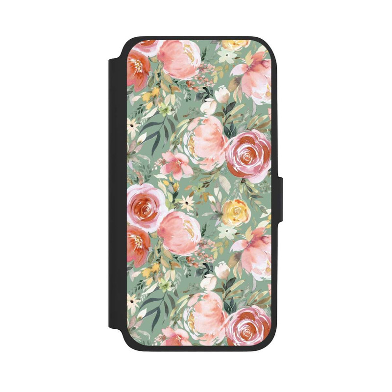 Galaxy A17 5G NIVOflip Pastellfarbener Pfingstrosenstrauß
