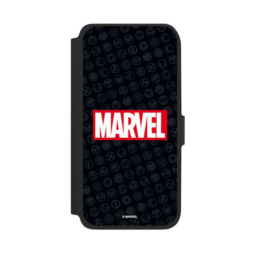 Samsung Galaxy A17 5G NIVOflip Marvel Logo Black Red 