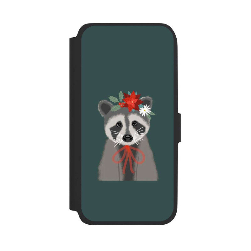 Galaxy A17 5G NIVOflip Holiday Raccoon