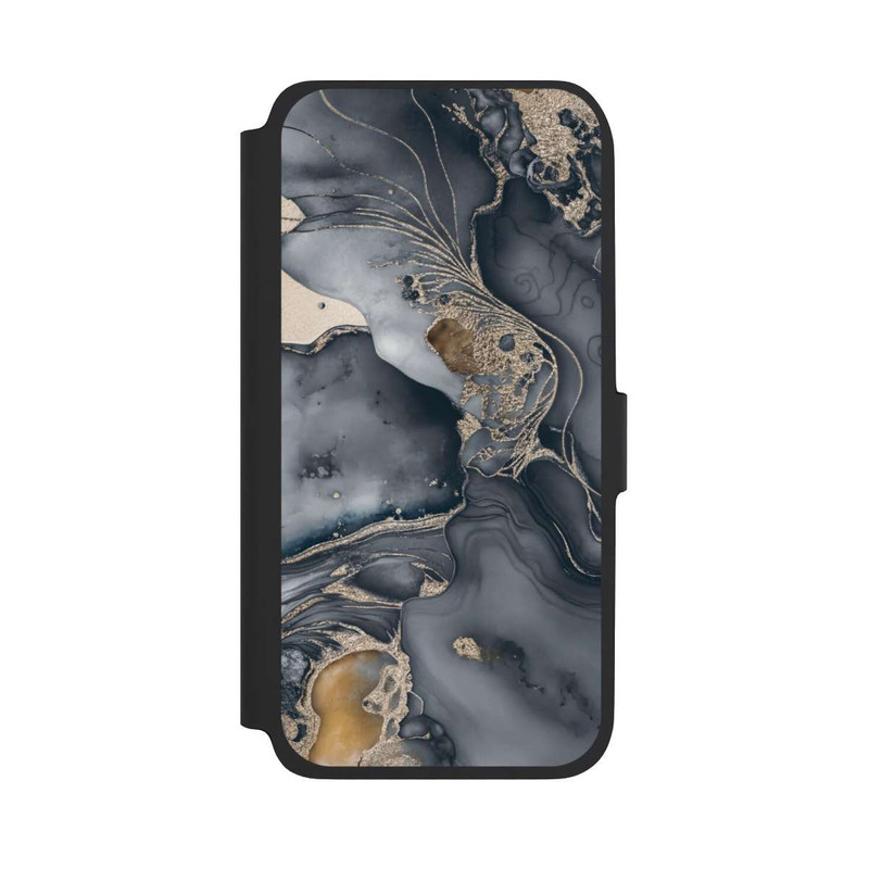 Galaxy A17 5G NIVOflip Alcohol Ink Gold Grey