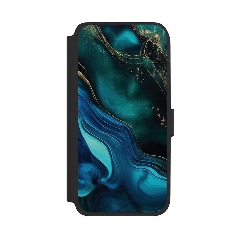 Galaxy A17 5G NIVOflip Encre bleue et dorée