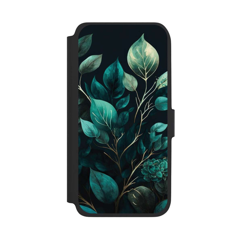 Galaxy A17 5G NIVOflip Eukalyptus dunkler Hintergrund