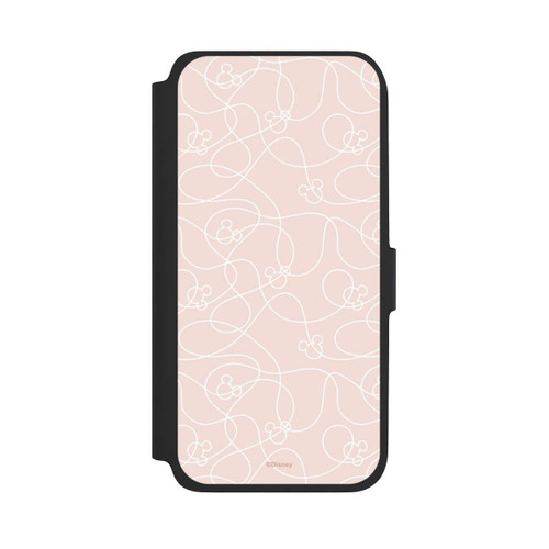 Samsung Galaxy A17 5G NIVOflip Micky Line Art Muster Rosa