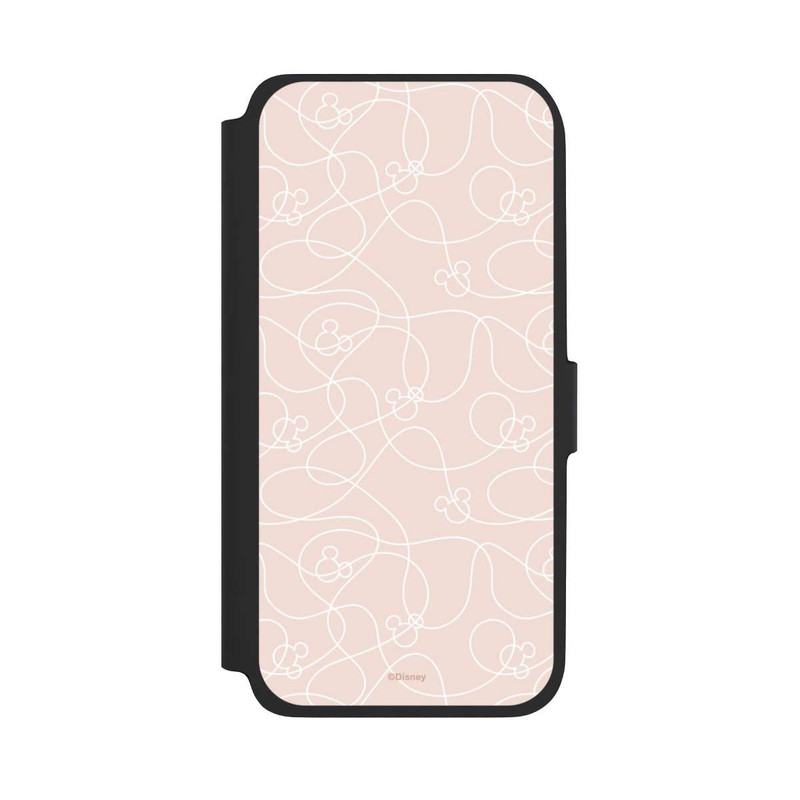 Galaxy A17 5G NIVOflip Micky Line Art Muster Rosa