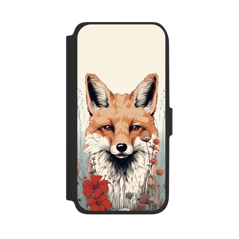 Galaxy A17 5G NIVOflip  Fox with Flowers