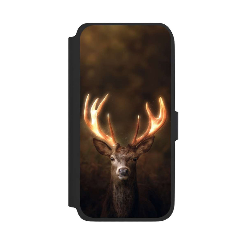 Galaxy A17 5G NIVOflip Hirsch Goldenes Geweih