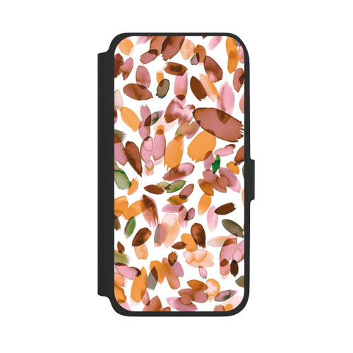 Samsung Galaxy A17 5G NIVOflip Watercolor Petal Stains Orange