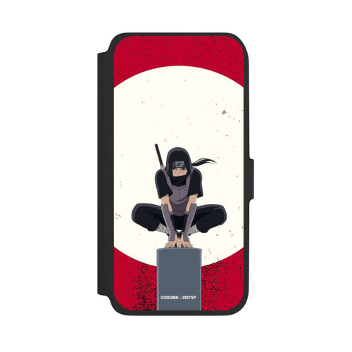 Samsung Galaxy A17 5G NIVOflip Itachi Uchiha symbol red background