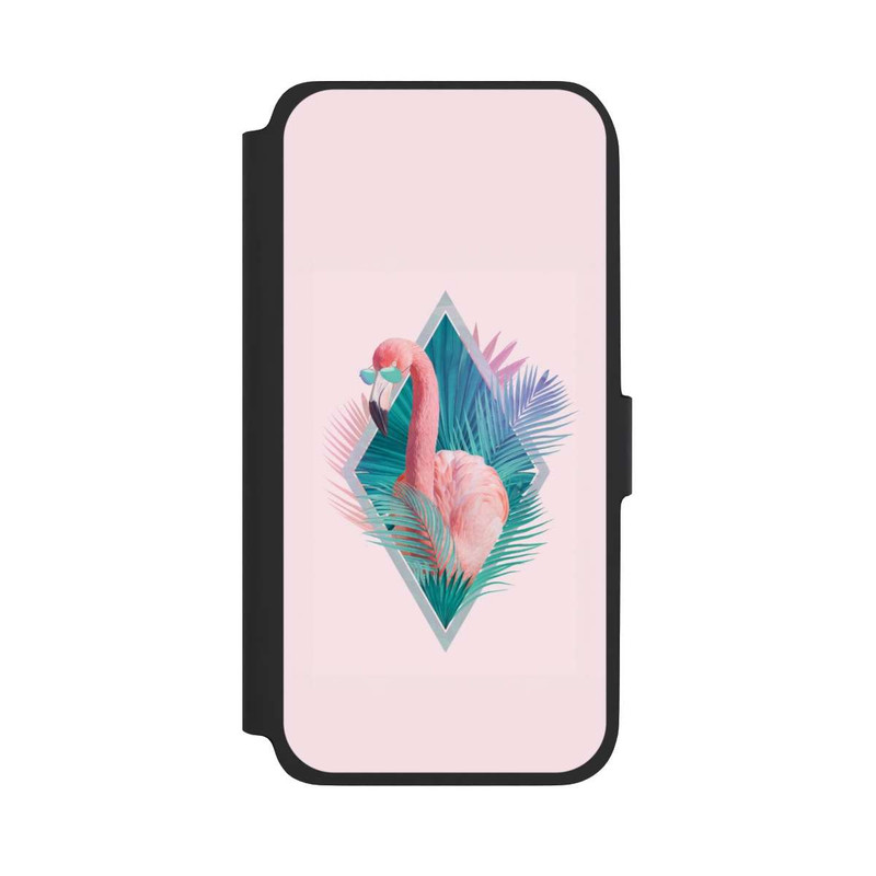 Galaxy A17 5G NIVOflip Tropical Leaves Flamingo