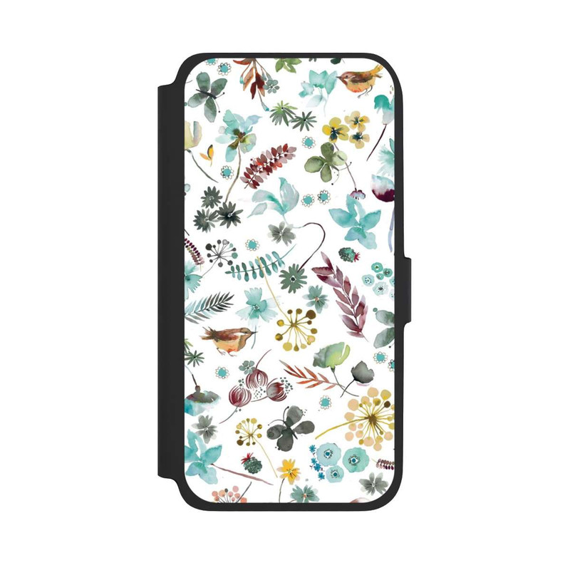 Galaxy A17 5G NIVOflip Botanischer Schmetterling Natur Blau