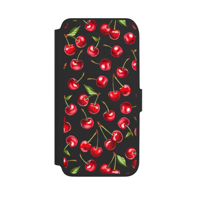 Galaxy A17 5G NIVOflip Cherry Pattern Transparent With AI