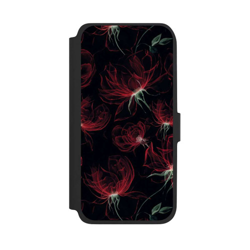 Samsung Galaxy A17 5G NIVOflip Red Flowers Wallpaper