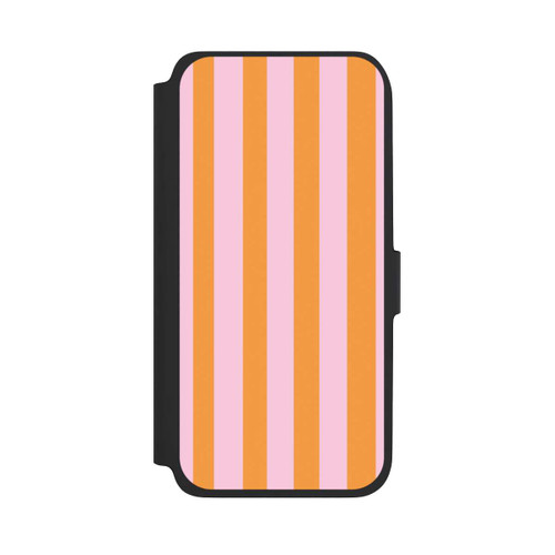 Samsung Galaxy A17 5G NIVOflip Orange And Pink Stripes