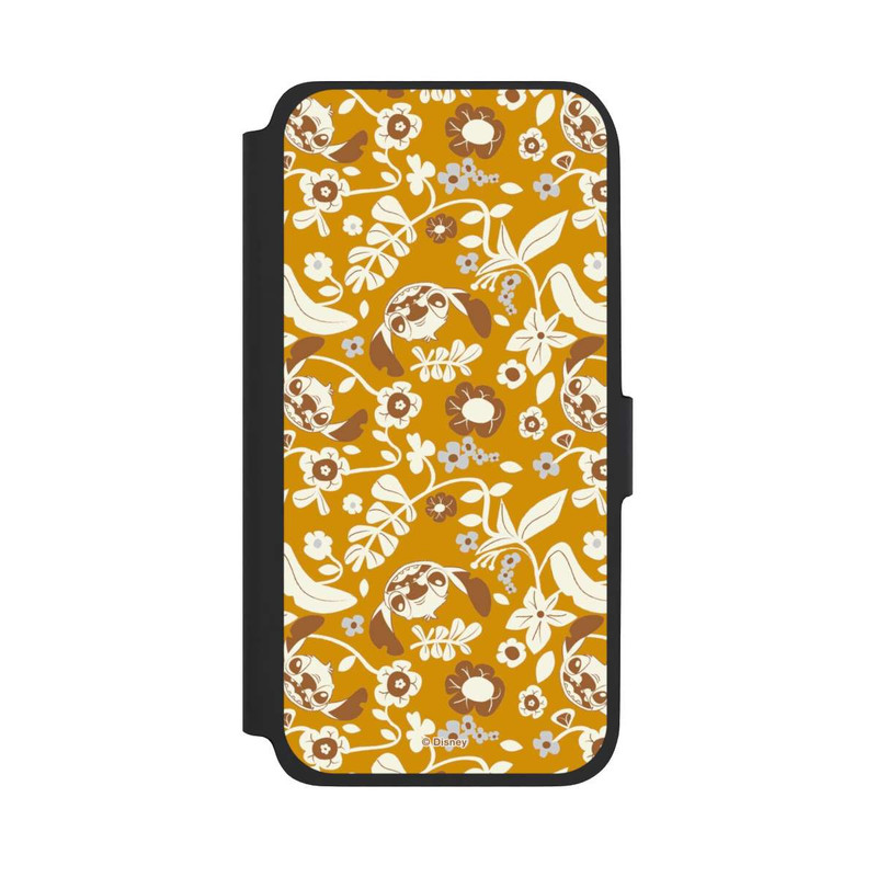 Galaxy A17 5G NIVOflip Stitch Floral Mustard Pattern
