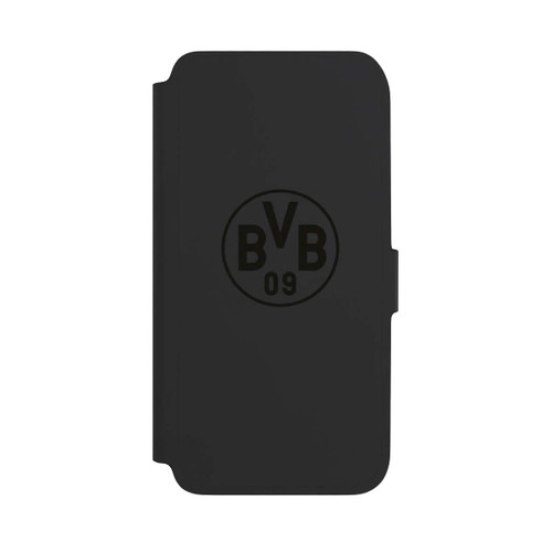 Samsung Galaxy A17 5G NIVOflip BVB Logo Schwarz Transparent