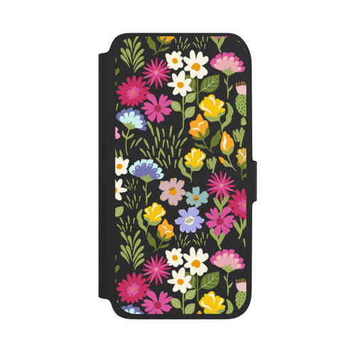 Samsung Galaxy A17 5G NIVOflip Bunte Sommerblumen Transparent