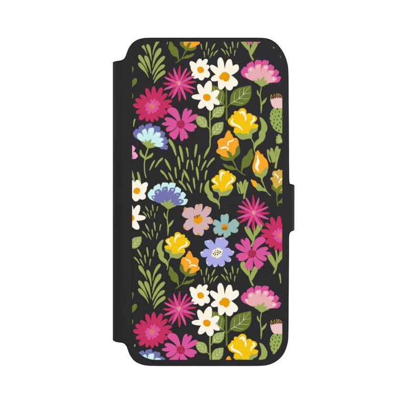 Galaxy A17 5G NIVOflip Bunte Sommerblumen Transparent