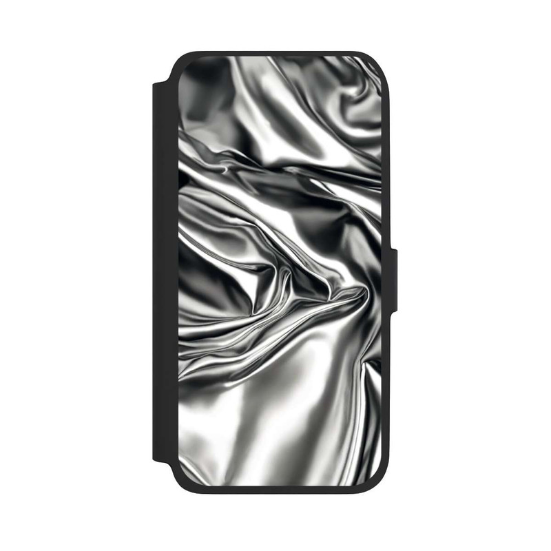 Galaxy A17 5G NIVOflip Glänzeder Chrome Silber Stoff mit KI