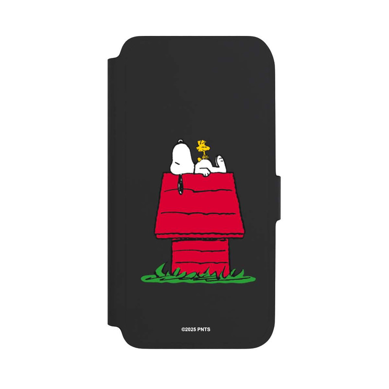 Galaxy A17 5G NIVOflip Snoopy and Woodstock Classic transparent