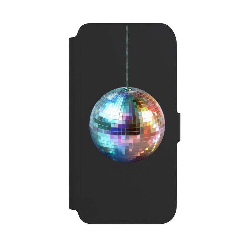 Galaxy A17 5G NIVOflip Discokugel Party Blau Gold Transparent mit KI