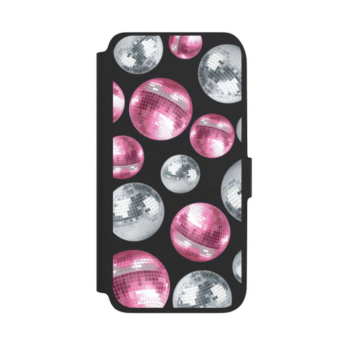 Samsung Galaxy A17 5G NIVOflip Discokugel Show Pink Transparent