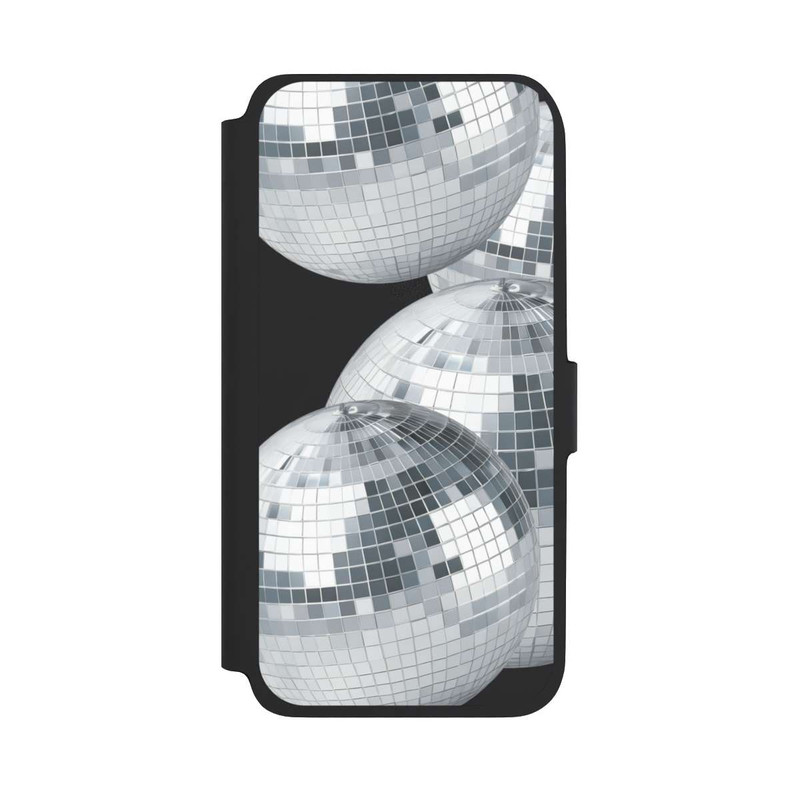 Galaxy A17 5G NIVOflip Disco Ball Party Silver Transparent with AI