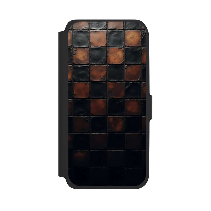 Galaxy A17 5G NIVOflip Karomuster Metallic Look mit KI