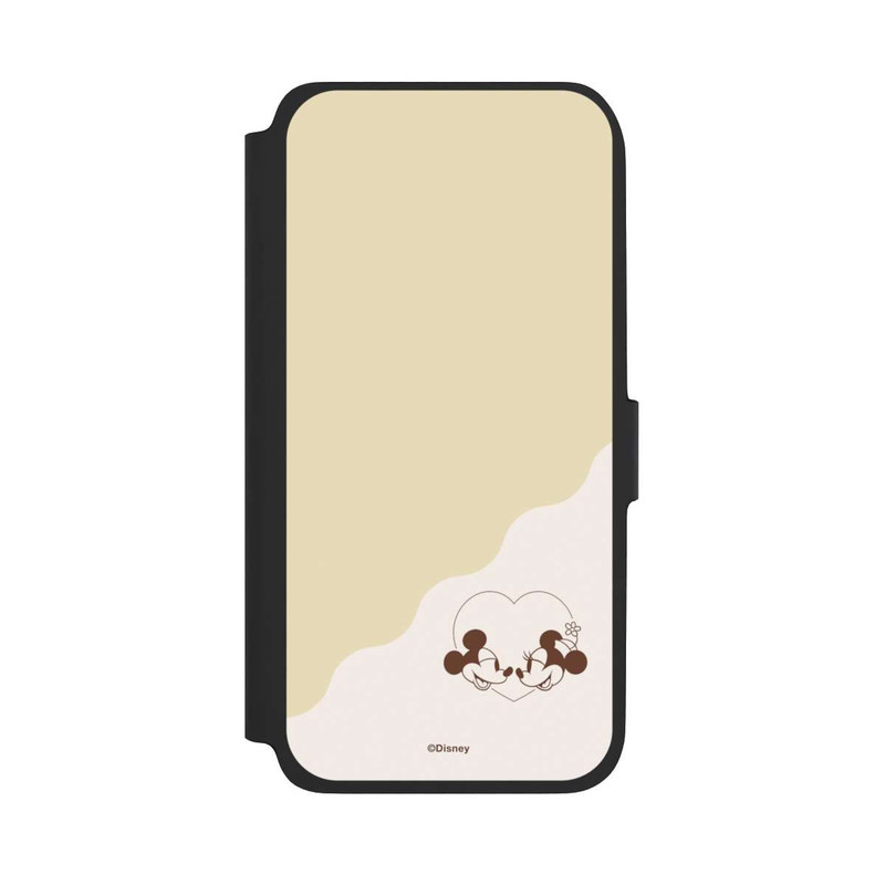 Galaxy A17 5G NIVOflip Mickey and Minnie Love Heart Beige