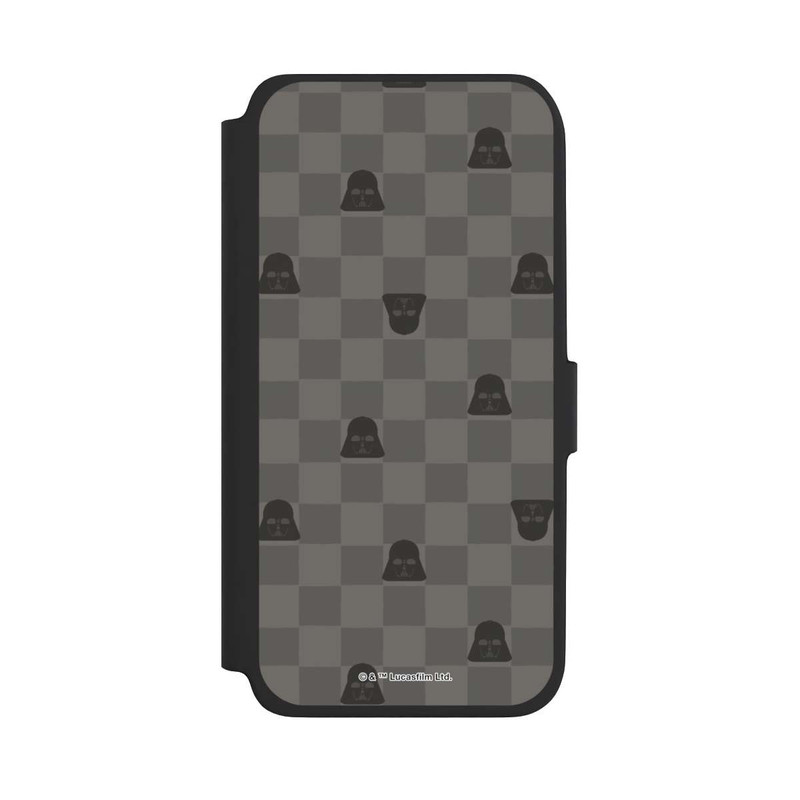 Galaxy A17 5G NIVOflip Darth Vader Chessboard Pattern Black