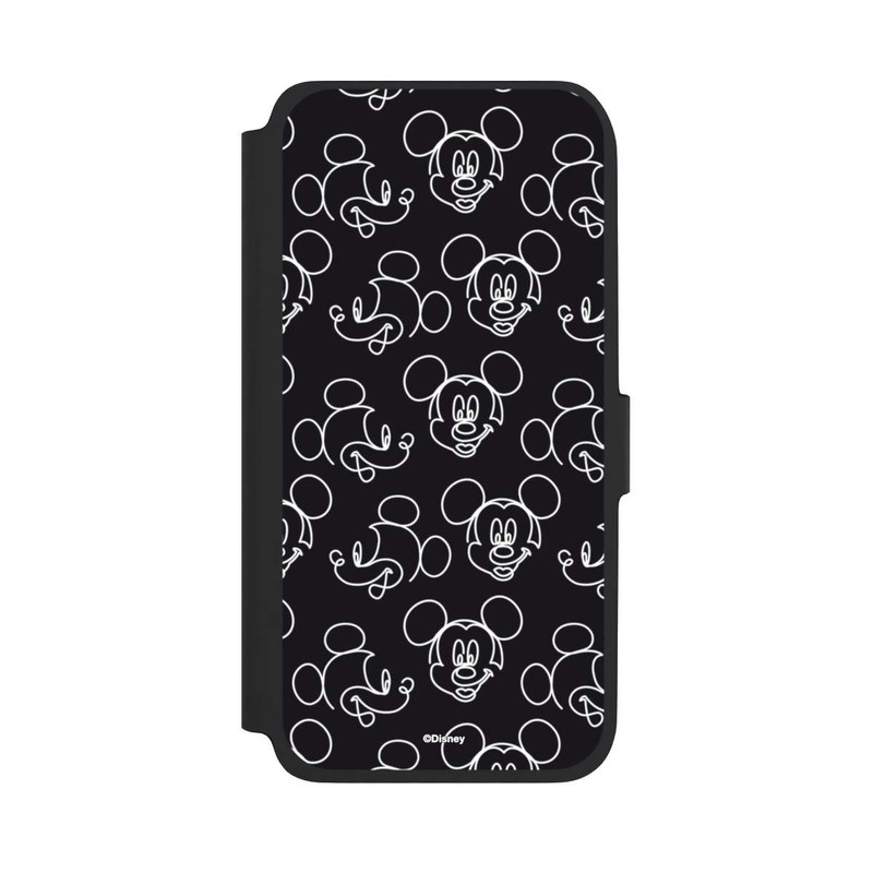 Galaxy A17 5G NIVOflip Disney Mickey Muster Schwarz