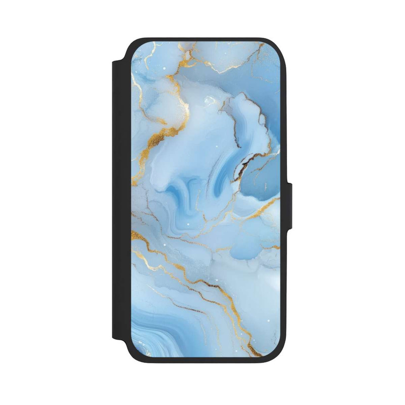 Galaxy A17 5G NIVOflip Blue Marble Goldprint