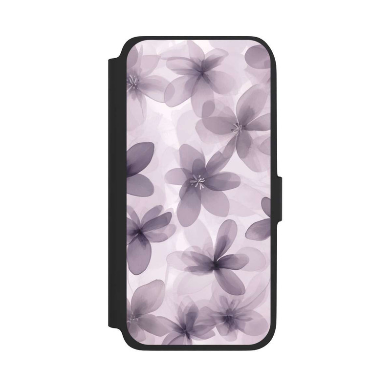 Galaxy A17 5G NIVOflip Fliederfarbenes Blumenmuster mit KI