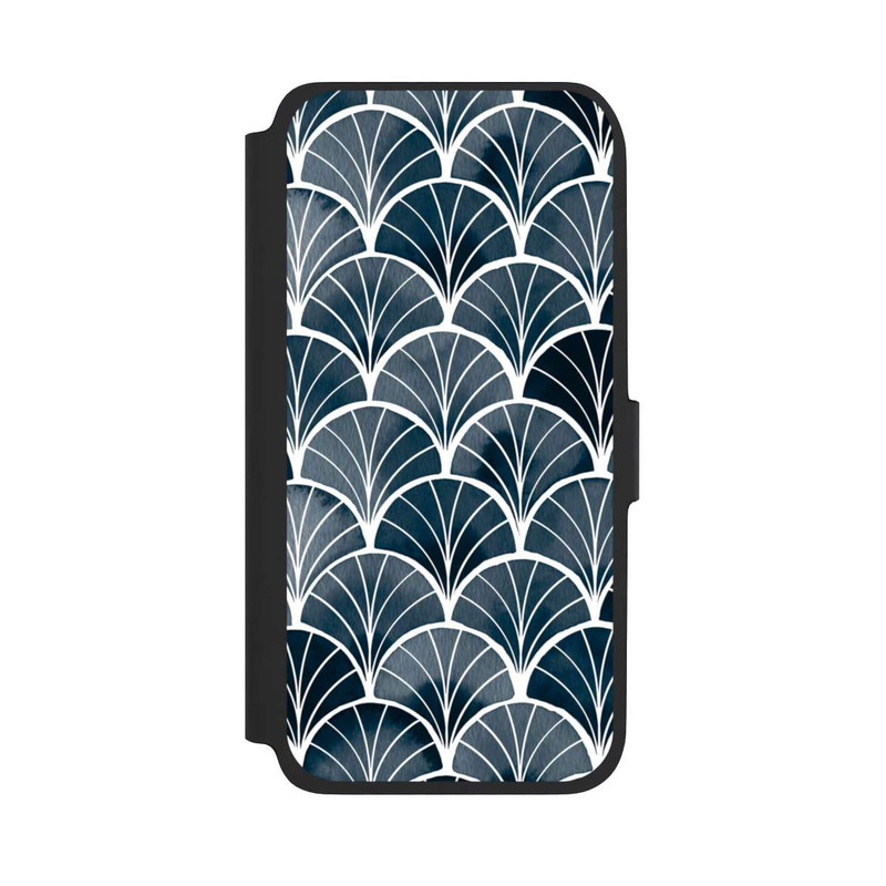 Galaxy A17 5G NIVOflip Botanische Brise Art Deco Grau