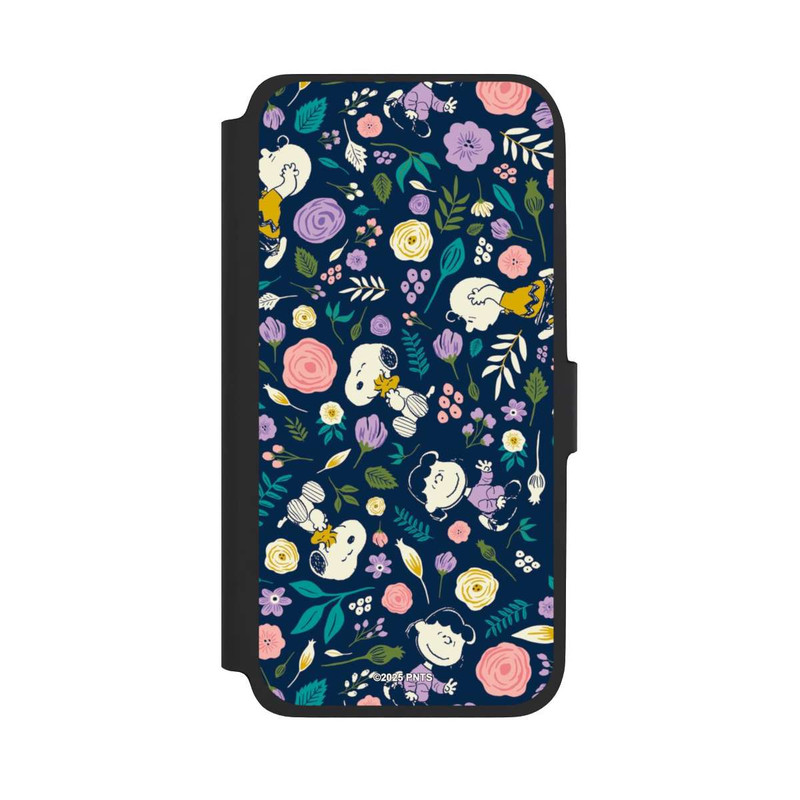 Galaxy A17 5G NIVOflip Peanuts Dark Flower Pattern