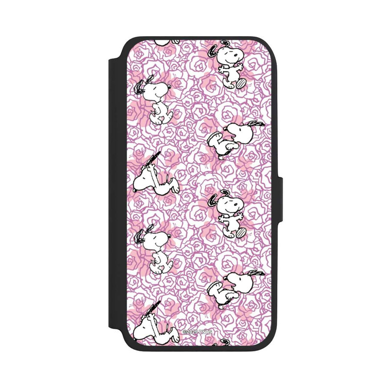 Galaxy A17 5G NIVOflip Peanuts Pink Roses Pattern