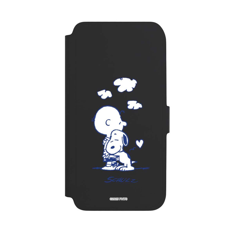 Galaxy A17 5G NIVOflip Peanuts Charlie Brown Snoopy Hug Transparent