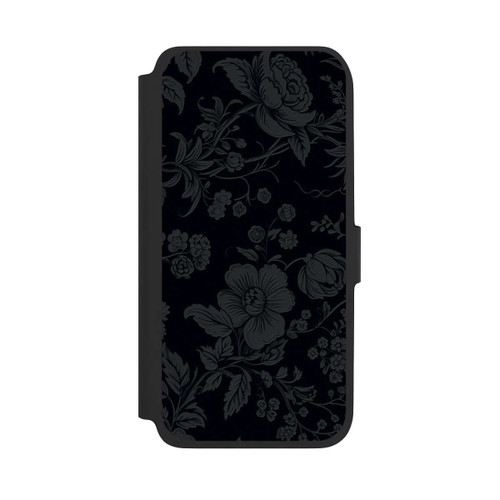 Samsung Galaxy A17 5G NIVOflip Dunkle Blumen Vintageoptik