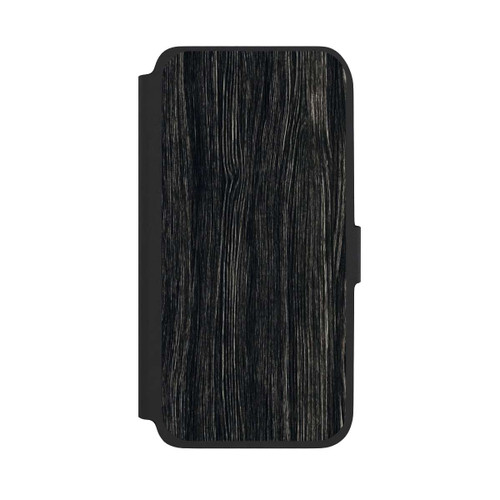 Samsung Galaxy A17 5G NIVOflip Dunkle Holzstruktur