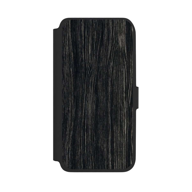Galaxy A17 5G NIVOflip Dunkle Holzstruktur