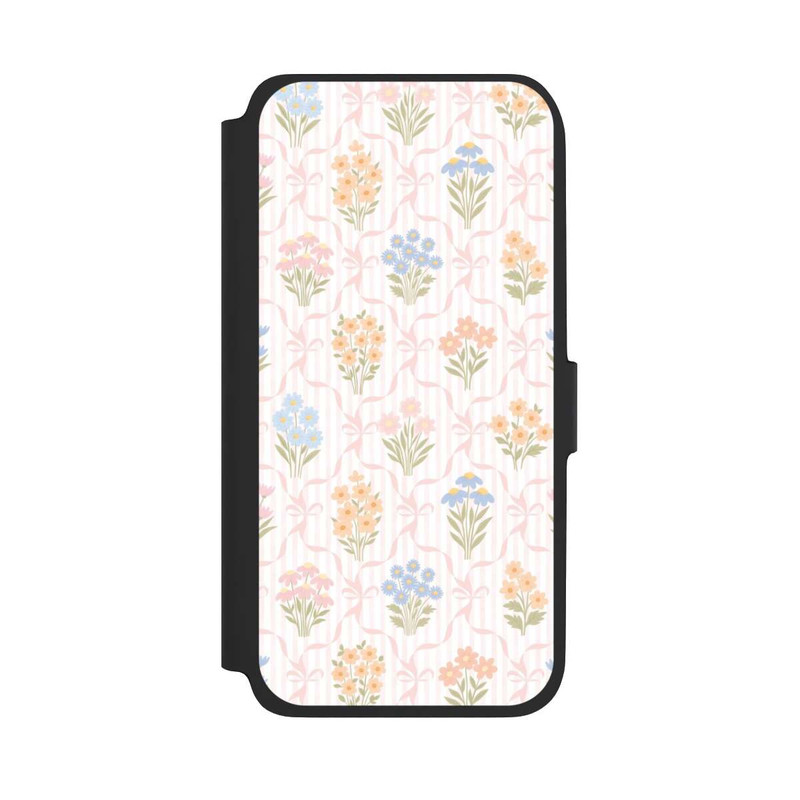 Galaxy A17 5G NIVOflip Vintage Frühlingsblumenstrauß im Cottagecore Stil