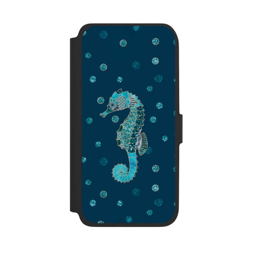 Samsung Galaxy A17 5G NIVOflip Glamour Sea Horse Art