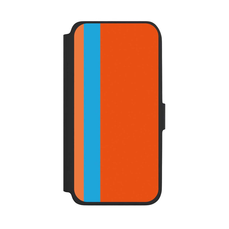 Galaxy A17 5G NIVOflip Rayures Orange Bleu