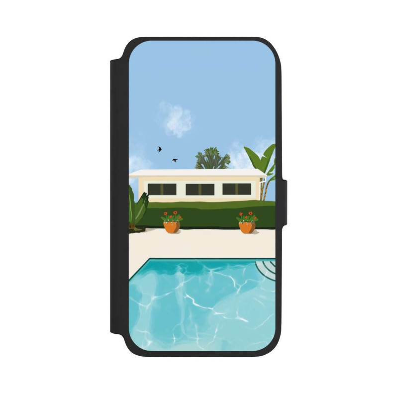 Galaxy A17 5G NIVOflip California Backyard by Roberta Murray