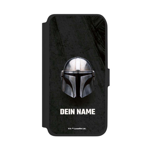 Samsung Galaxy A17 5G NIVOflip Star Wars Mandalorian Black Helmet Personalisierbar