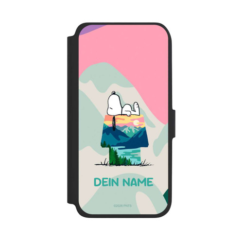 Samsung Galaxy A17 5G NIVOflip Snoopy Outdoor Personalisierbar