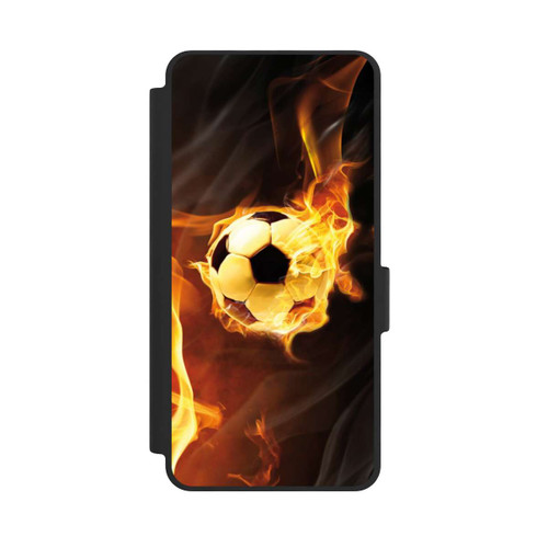 Samsung Galaxy S26 NIVOflip Fußball in Flammen